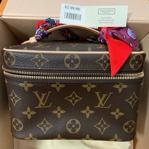 AUTH Louis Vuitton Nice Mini